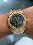 AUDE_MARS PIGU_ET AP ROYAL OAK ROSE GOLD SKELETON | fusionchrono.store