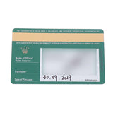 Rolex _Datejust  Steel Yellow Gold Diamond Ladies Watch Card