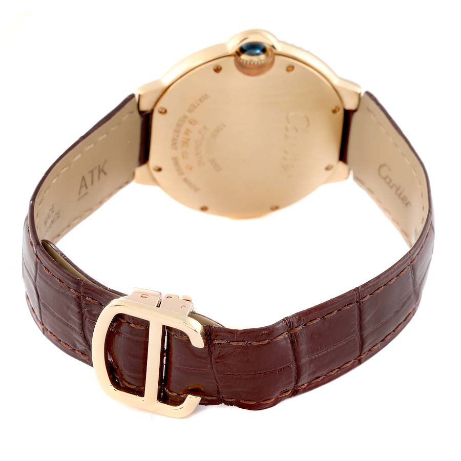 Car_tier Ballon _Bleu 36 Yellow Gold Diamond Mens Watch