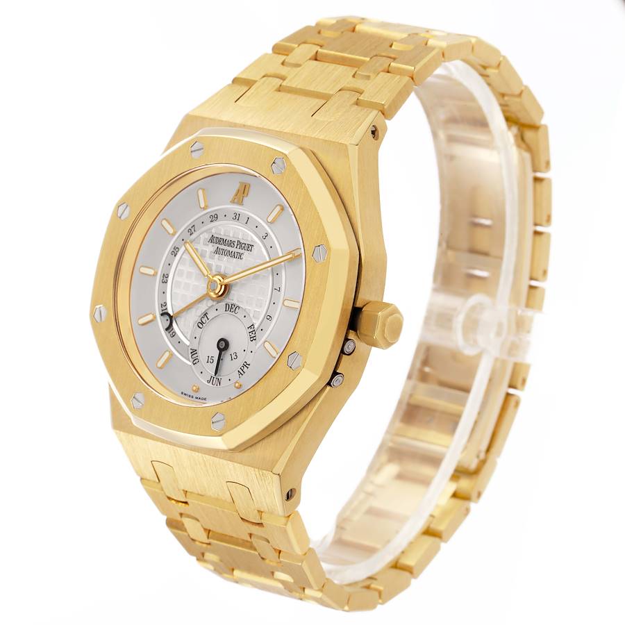 Audemars Pig_uet Royal _Oak Annual Calendar Yellow Gold Mens Watch