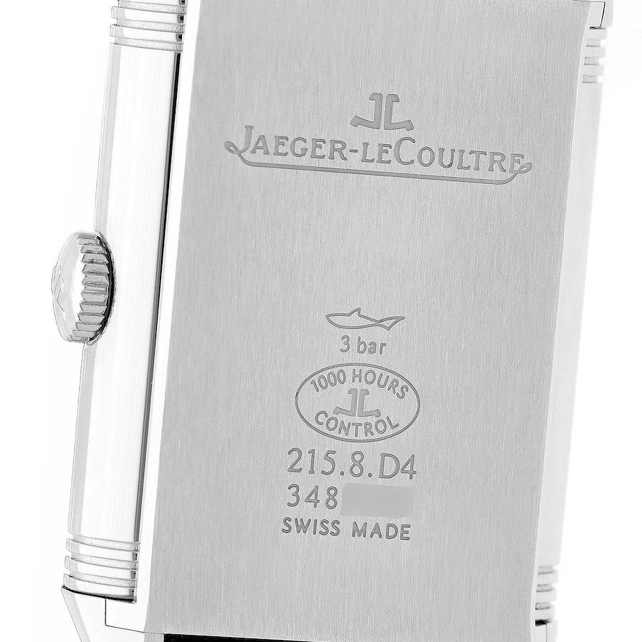 Jae_ger LeCou_ltre Reverso Duoface Steel Mens Watch  Card