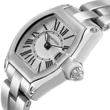 Cartier _ Roadster Small Steel Silver Dial Ladies Watch W Card