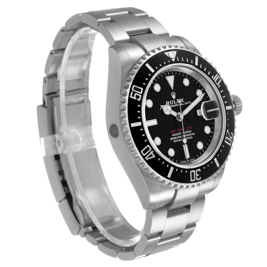 Ro_lex Seadweller Anniversary Steel Black Dial Mens Watch