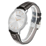 Aude_mars Piguet Jules Extra Thin Silver Dial White Gold Watch