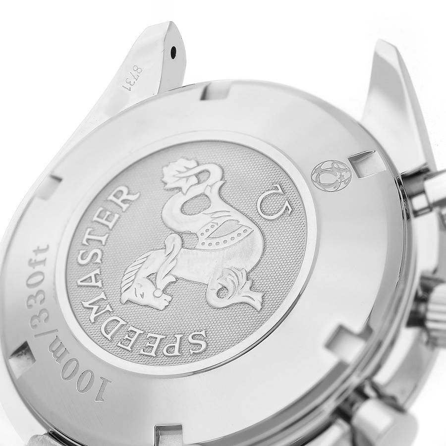 Ome_ga Speed_master Date Steel Grey Dial Mens Watch  Cards