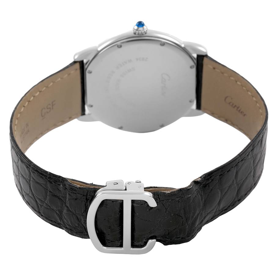 Car_tier Tank _MC Steel Silver Dial Mens Watch