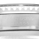 Ro_lex Seadweller Anniversary Steel Black Dial Mens Watch