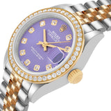 Rolex _Datejust  Steel Yellow Gold Diamond Ladies Watch Card