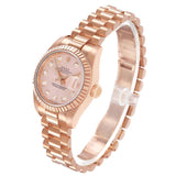 Rol_ex President Datejust Rose Gold Diamond Ladies Watch