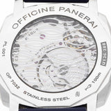 Pane_rai Radi_omir  GMT Power Reserve Steel Mens Watch Box Papers