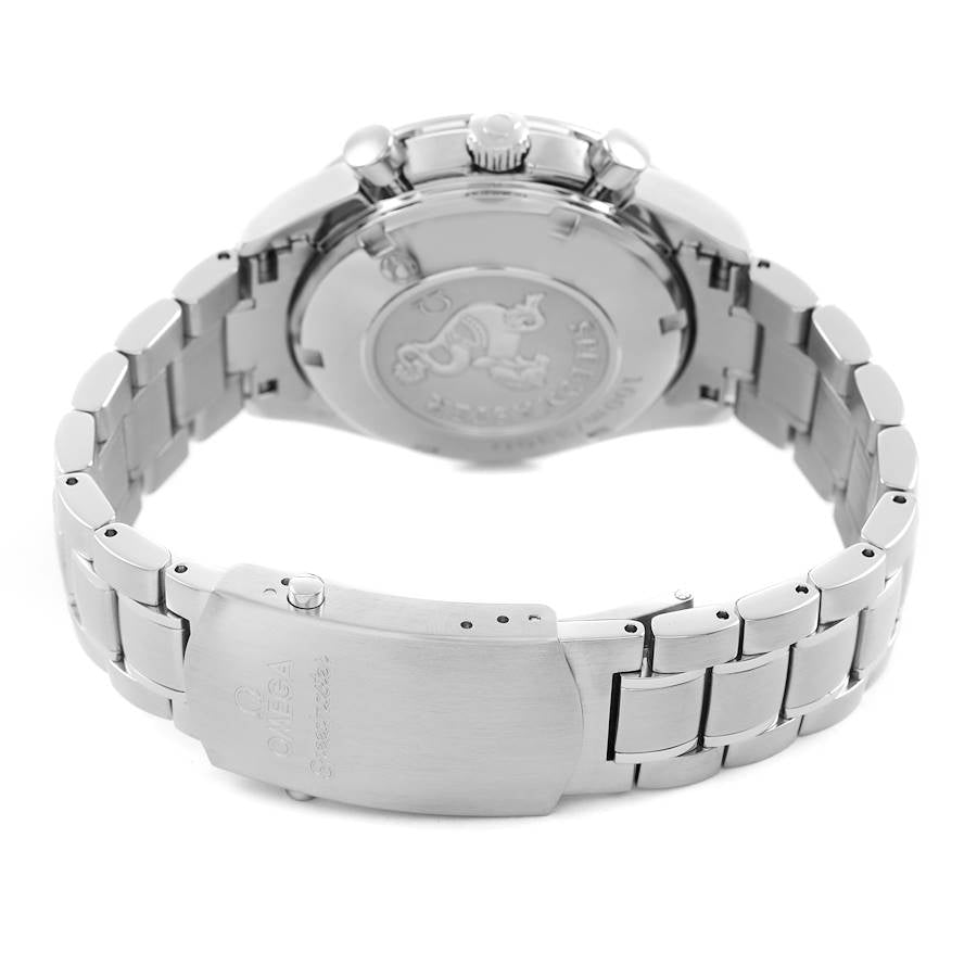 Ome_ga Speed_master Date Steel Grey Dial Mens Watch  Cards