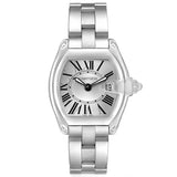 Cartier _ Roadster Small Steel Silver Dial Ladies Watch W Card