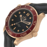 Ome_ga Seama_ster Diver 300M Bronze Gold Mens Watch  Box Card