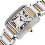 Cartier_ Tank Francaise Small Steel Yellow Gold Ladies Watch W Papers