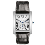 Car_tier Tank _MC Steel Silver Dial Mens Watch
