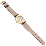 Patek _Philippe Calatrava Rose Gold Brown Dial Diamond Ladies Watch