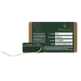 Ro_lexYachtmaster  Yellow Gold Steel MOP Sapphire Ladies Watch Card
