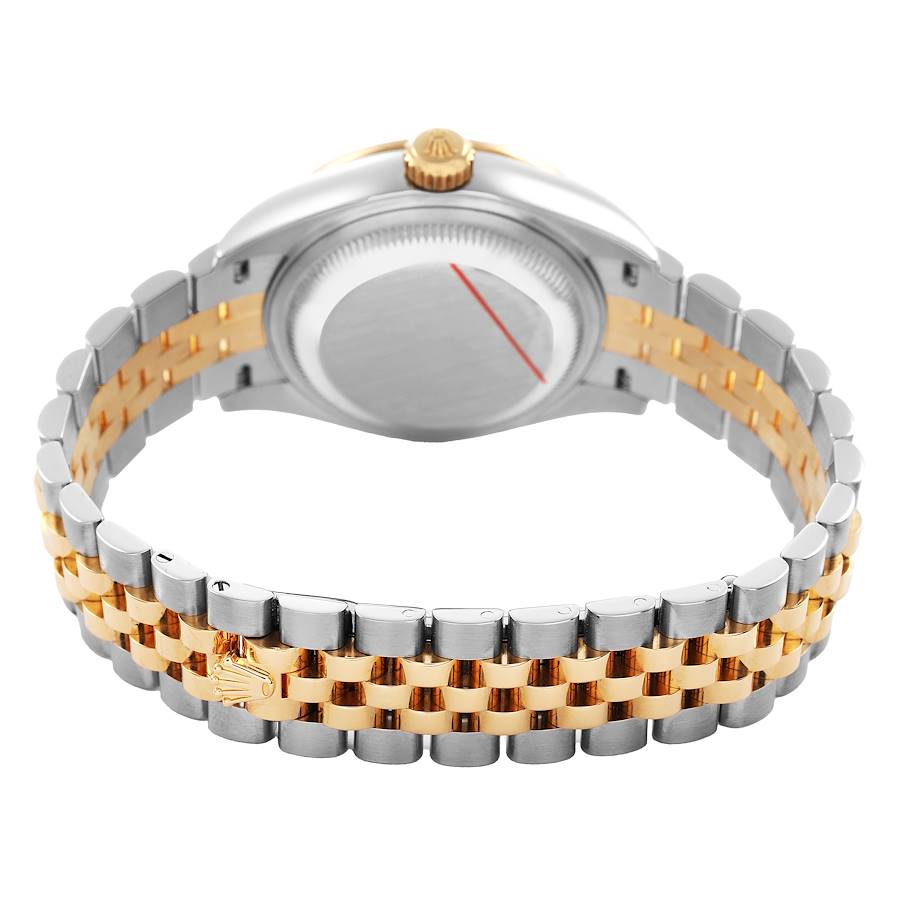 Rolex _Datejust  Steel Yellow Gold Diamond Ladies Watch Card