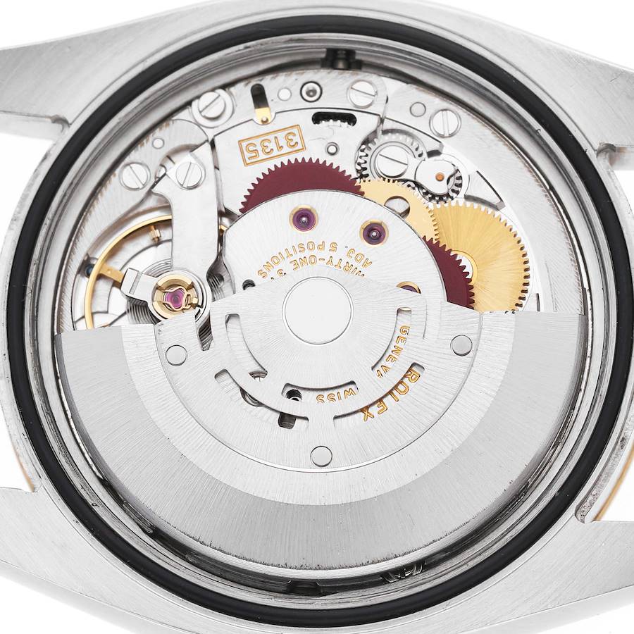 Ro_lex Datejust Steel Yellow Gold Anniversary Dial Mens Watch