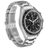 Ome_ga Speed_master Steel Date Black Dial Mens Watch