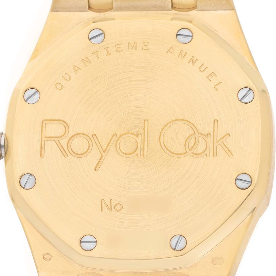 Audemars Pig_uet Royal _Oak Annual Calendar Yellow Gold Mens Watch