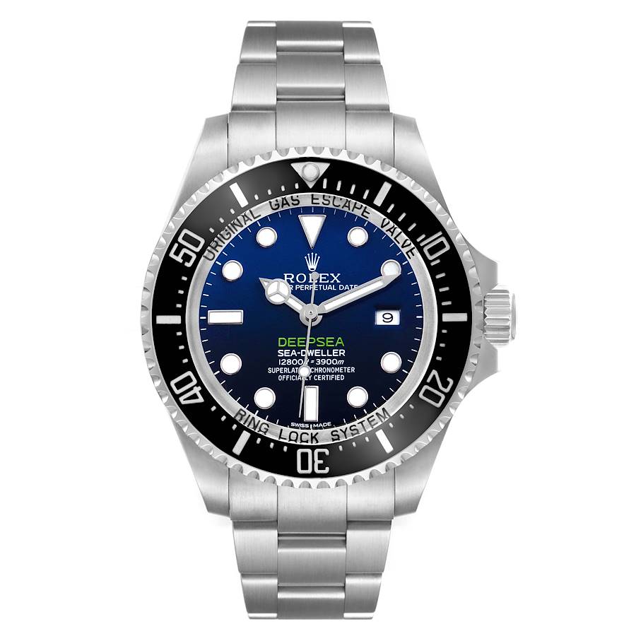 Ro_lex Seadweller Deepsea  Steel Cameron D-Blue Mens Watch  Box Card