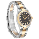 Ro_lex_Datejust Midsize Steel Yellow Gold Diamond Ladies Watch