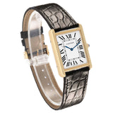 Ca_rtier Tank _Solo Yellow Gold Steel Mens Watch