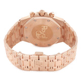 Aude_mars Piguet Ro_yal Oak Brown Dial Rose Gold Watch