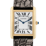 Ca_rtier Tank _Solo Yellow Gold Steel Mens Watch