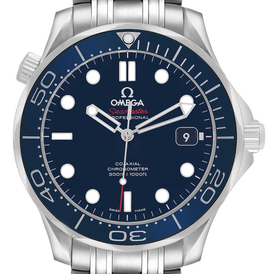 Ome_ga Seam_aster Diver M Steel Mens Watch  Card