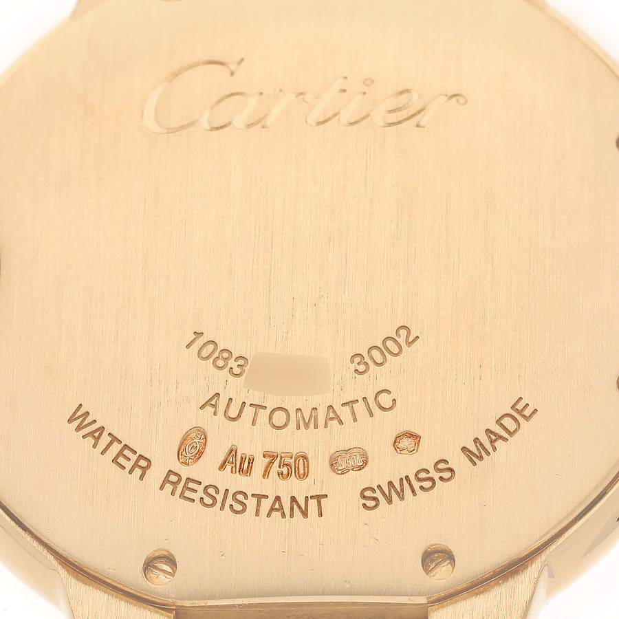 Car_tier Ballon _Bleu 36 Yellow Gold Diamond Mens Watch