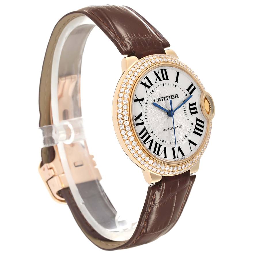 Car_tier Ballon _Bleu 36 Yellow Gold Diamond Mens Watch