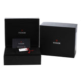 Tud_or Ran_ger  Beige Dial_ Steel Mens Watch  Box Card