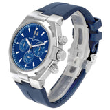 Vach_eron Const_antin Overseas Chronograph Blue Dial Watch