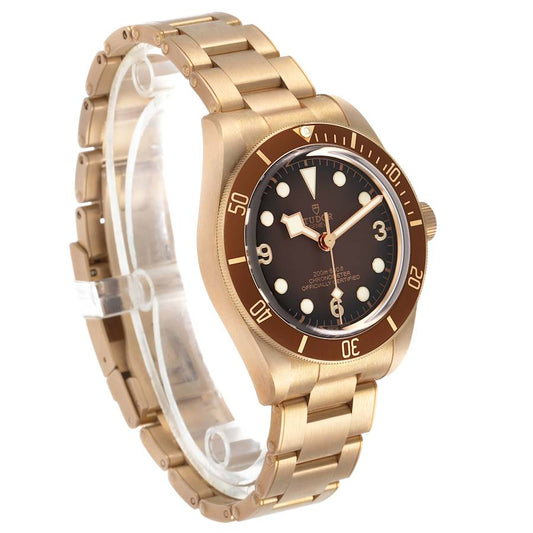 Tu_dor Heri_tage Black Bay Fifty Eight Brown Dial Bronze Mens Watch