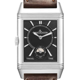 Jae_ger LeCou_ltre Reverso Duoface Steel Mens Watch  Card