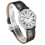 Car_tier Ronde _Solo  Large Steel Silver Dial Mens Watch