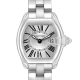 Cartier _ Roadster Small Steel Silver Dial Ladies Watch W Card