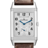 Jae_ger LeCou_ltre Reverso Duoface Steel Mens Watch  Card