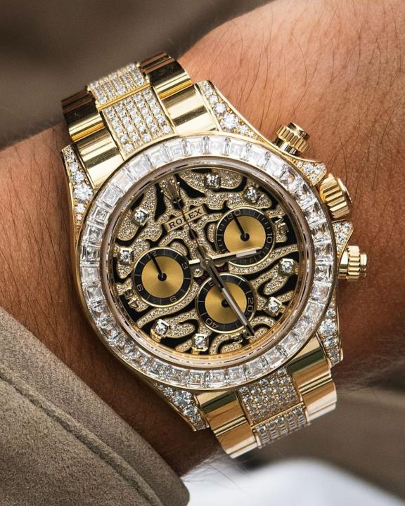 RLX Eye_Of_The_Tiger Golden Chain Bracelet Premium Quality fusionchrono.store