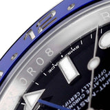 Ro_lex GMT Master II Black Blue Batman Bezel Steel Mens Watch