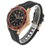 Ome_ga Seama_ster Diver 300M Bronze Gold Mens Watch  Box Card