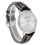Aude_mars Piguet Jules Extra Thin Silver Dial White Gold Watch