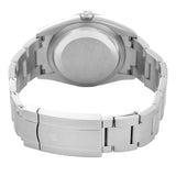Ro_lex Oyster Perpetual Steel Turquoise Dial Mens Watch