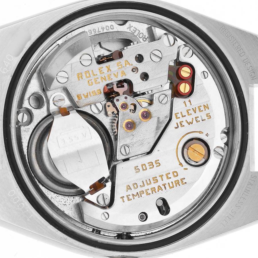 Rol_ex Oyster_quartz Datejust Buckley Dial Vintage Steel Mens Watch Box Papers