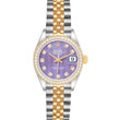 Rolex _Datejust  Steel Yellow Gold Diamond Ladies Watch Card