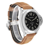 Pan_erai Luminor _Base Logo Steel Mens Watch  Box Card