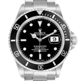 Rol_ex Subma_riner Date Steel Black Dial Mens Watch