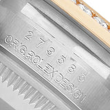 Rolex _Datejust  Steel Yellow Gold Diamond Ladies Watch Card